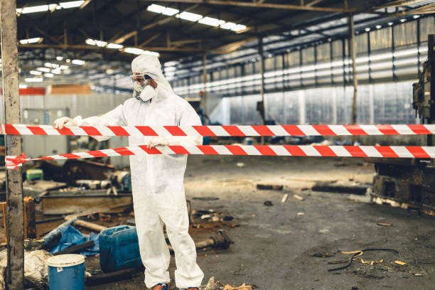 Professional Biohazard technician working in Prosser, WA
